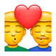 Emoji 👨‍❤️‍💋‍👨 Bacio Tra Coppia: Uomo E Uomo su WhatsApp 2.19.7.