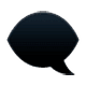 Emoji 🗨️ Nuvoletta Nera su WhatsApp 2.19.7.