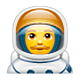 Emoji 👨‍🚀 Astronauta Uomo su WhatsApp 2.19.7.