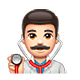 👨🏻‍⚕️ Emoji Profesional Sanitario Hombre: Tono De Piel Claro en WhatsApp 2.19.7.