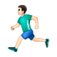 🏃🏻‍♂️ Emoji Hombre Corriendo: Tono De Piel Claro en WhatsApp 2.19.7.