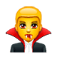 Emoji 🧛‍♂️ Vampiro Uomo su WhatsApp 2.19.7.