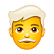 👨‍🦳 Emoji Hombre: Pelo Blanco en WhatsApp 2.19.7.