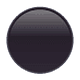Emoji ⚫ Cerchio Nero su WhatsApp 2.19.7.