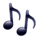 Émoji 🎶 Notes De Musique sur WhatsApp 2.19.7.