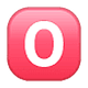 Emoji 🅾️ Gruppo Sanguigno 0 su WhatsApp 2.19.7.