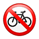 Emoji 🚳 Segnale Di Divieto Di Transito Delle Biciclette su WhatsApp 2.19.7.