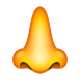 Emoji 👃 Naso su WhatsApp 2.19.7.