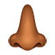 Emoji 👃🏾 Naso: Carnagione Abbastanza Scura su WhatsApp 2.19.7.