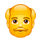 Emoji 👴 Uomo Anziano su WhatsApp 2.19.7.