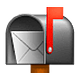 📬 Emoji offener Briefkasten mit Post WhatsApp 2.19.7.