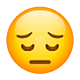 😔 Emoji Rosto Deprimido na WhatsApp 2.19.7.