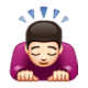 Emoji 🙇🏻 Persona Che Fa Un Inchino Profondo: Carnagione Chiara su WhatsApp 2.19.7.