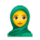 🧕 Emoji Mujer Con Hiyab en WhatsApp 2.19.7.