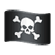 🏴‍☠️ Emoji Bandera Pirata en WhatsApp 2.19.7.