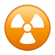 Émoji ☢️ Radioactif sur WhatsApp 2.19.7.