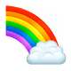 Emoji 🌈 Arcobaleno su WhatsApp 2.19.7.