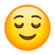 😌 Emoji erleichtertes Gesicht WhatsApp 2.19.7.