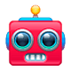 Emoji 🤖 Faccina Di Robot su WhatsApp 2.19.7.