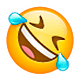 Emoji 🤣 Ridere A Crepapelle su WhatsApp 2.19.7.