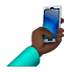 Émoji 🤳🏿 Selfie : Peau Foncée sur WhatsApp 2.19.7.
