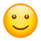 Emoji 🙂 Faccina Con Sorriso Accennato su WhatsApp 2.19.7.