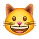 😺 Emoji Gato Sonriendo en WhatsApp 2.19.7.