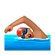 Emoji 🏊🏽 Persona Che Nuota: Carnagione Olivastra su WhatsApp 2.19.7.