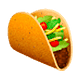 Émoji 🌮 Taco sur WhatsApp 2.19.7.