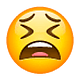 Emoji 😫 Faccina Stanca su WhatsApp 2.19.7.