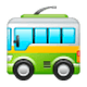 Émoji 🚎 Trolleybus sur WhatsApp 2.19.7.