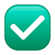 ✅ Emoji Botón De Marca De Verificación en WhatsApp 2.19.7.