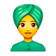 Emoji 👳‍♀️ Donna Con Turbante su WhatsApp 2.19.7.