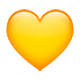 💛 Emoji Corazón Amarillo en WhatsApp 2.19.7.