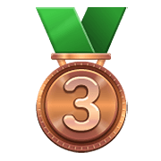 Émoji 🥉 Médaille De Bronze sur WhatsApp 2.20.198.15.