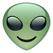 Émoji 👽 Alien sur WhatsApp 2.20.198.15.