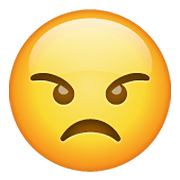 Emoji 😠 Faccina Arrabbiata su WhatsApp 2.20.198.15.