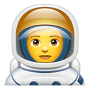 Émoji 🧑‍🚀 Astronaute sur WhatsApp 2.20.198.15.