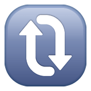Emoji 🔃 Frecce Verticali Che Ruotano In Senso Orario su WhatsApp 2.20.198.15.