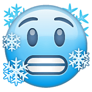 Emoji 🥶 Faccina Congelata su WhatsApp 2.20.198.15.