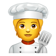 Émoji 🧑‍🍳 Cuisinier (tous Genres) sur WhatsApp 2.20.198.15.