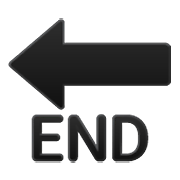 Emoji 🔚 Freccia END su WhatsApp 2.20.198.15.