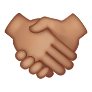 🤝🏽 Emoji Handschlag, mittlere Hautfarbe WhatsApp 2.20.198.15.