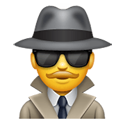 Emoji 🕵️‍♂️ Investigatore su WhatsApp 2.20.198.15.