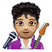 👨🏼‍🎤 Emoji Cantante Hombre: Tono De Piel Claro Medio en WhatsApp 2.20.198.15.