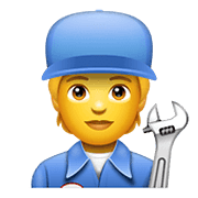 Emoji 🧑‍🔧 Meccanico su WhatsApp 2.20.198.15.