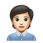 🧑🏻‍💼 Emoji Büroangestellte(r): helle Hautfarbe WhatsApp 2.20.198.15.