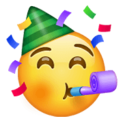 🥳 Emoji Rosto Festivo na WhatsApp 2.20.198.15.