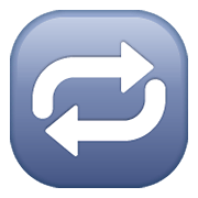 Emoji 🔁 Pulsante Di Ripetizione Della Riproduzione su WhatsApp 2.20.198.15.