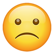 Emoji 🙁 Faccina Leggermente Imbronciata su WhatsApp 2.20.198.15.